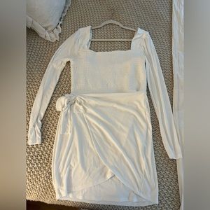 REVOLVE White Tie Dress